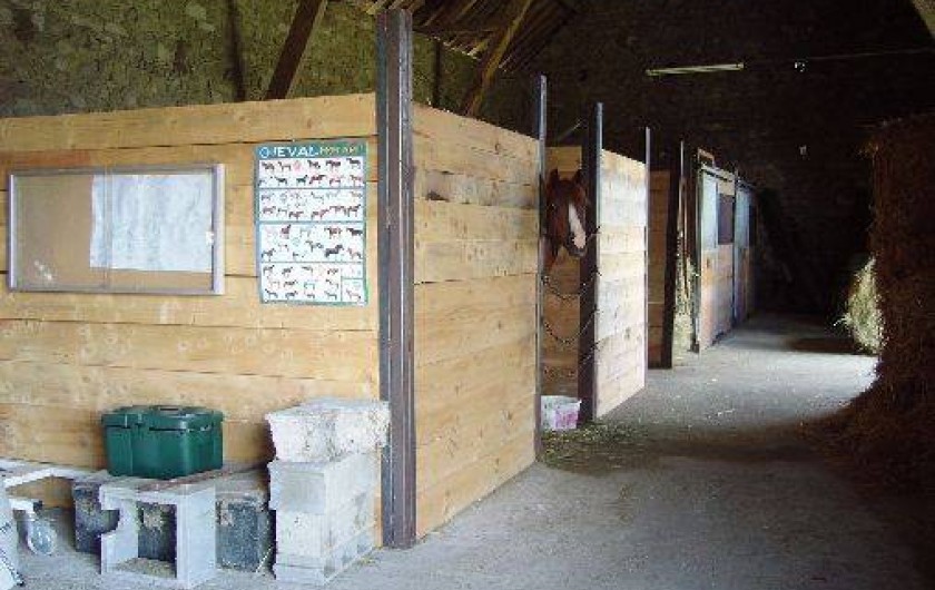 Location de vacances - Gîte à Peyrat-la-Nonière - Box pour chevaux
