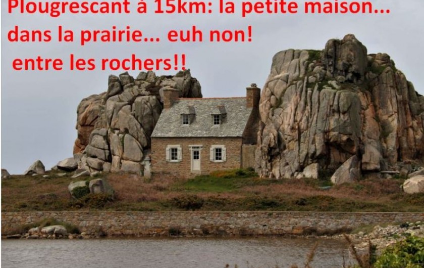 Location de vacances - Appartement à Trévou-Tréguignec - La p'tite maison entre les rochers Plougrescant