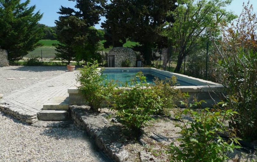 Location de vacances - Mas à Clansayes - piscine privative