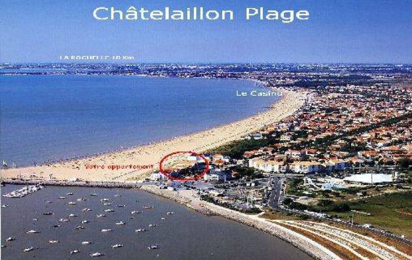 Location de vacances - Appartement à Châtelaillon-Plage
