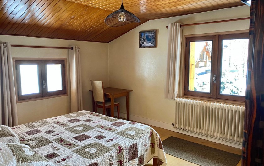 Location de vacances - Chalet à Pralognan-la-Vanoise - chambre 1 lit 160