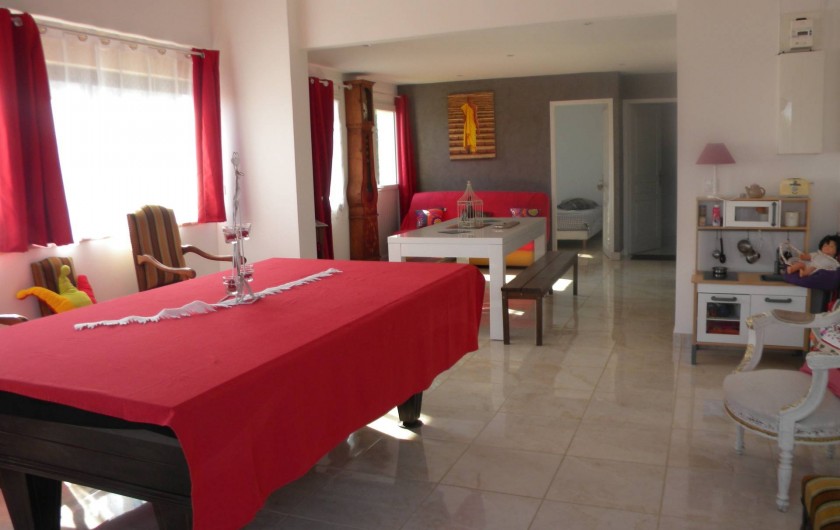 Location de vacances - Chambre d'hôtes à Castelnau-de-Montmiral - le gîte 70 m2 accueil 4 pers 2 chambres