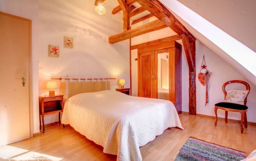 Location de vacances - Villa à Jebsheim - Une troisième chambre avec un lit double..