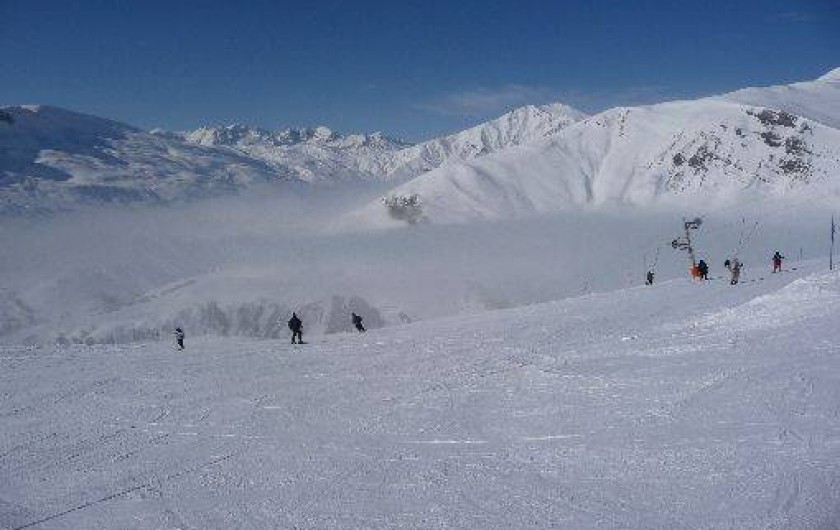 Location de vacances - Appartement à La Grave - Les pistes de ski du Chazelet