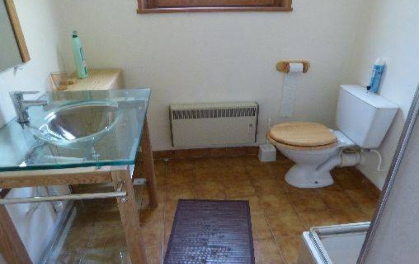 Location de vacances - Chalet à Briançon - salle de bains studio avec douche