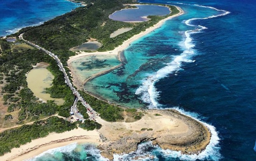 Location de vacances - Villa à Saint-François - Plage des Salines sur la Pointe des châteaux