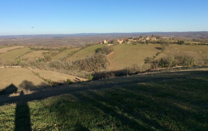 Location de vacances - Gîte à Saint-Projet - vue terrasse