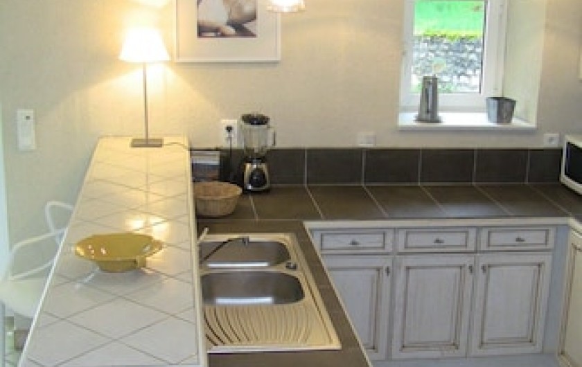 Location de vacances - Gîte à Saint-Projet - cuisine ouverte