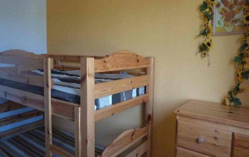 Location de vacances - Maison - Villa à Uzès - Chambre enfants lits superposés
