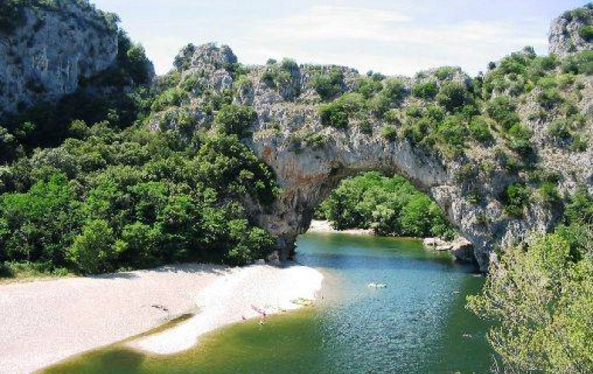 Location de vacances - Chalet à Saint-Alban-Auriolles - Le pont d'arc,  chalet Sud Ardèche Rev'o Thijol