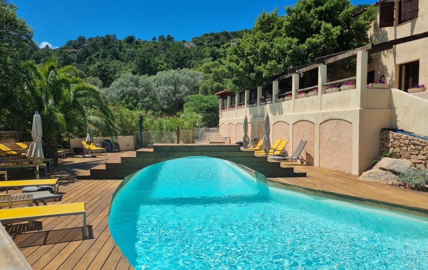Location de vacances - Bungalow - Mobilhome à Porto-Vecchio - Piscine ( espace commune)