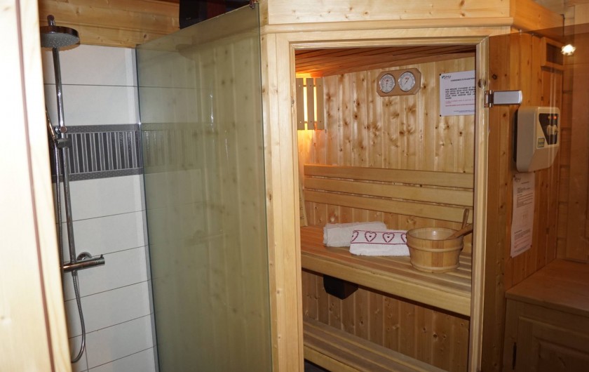 Location de vacances - Chalet à Basse-sur-le-Rupt - Sauna 2 personnes avec douche à l'Italienne