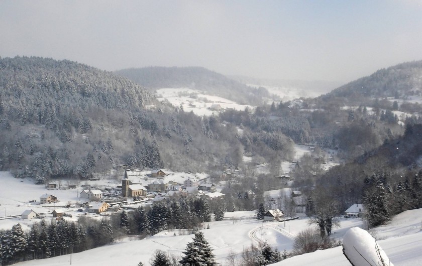 Location de vacances - Chalet à Basse-sur-le-Rupt - Village de Planois en hiver