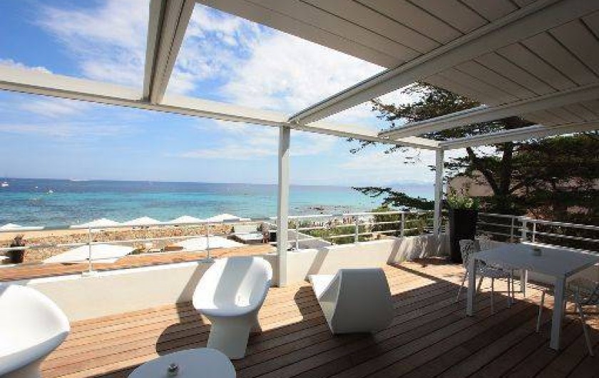 Location de vacances - Appartement à L'Île-Rousse - 1er étage vue mer panoramique