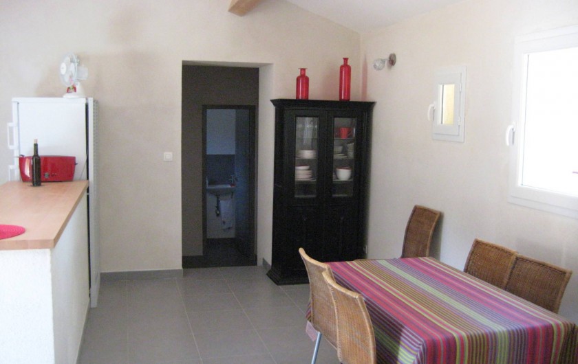 Location de vacances - Appartement à Sartène - Séjour coté salle à manger