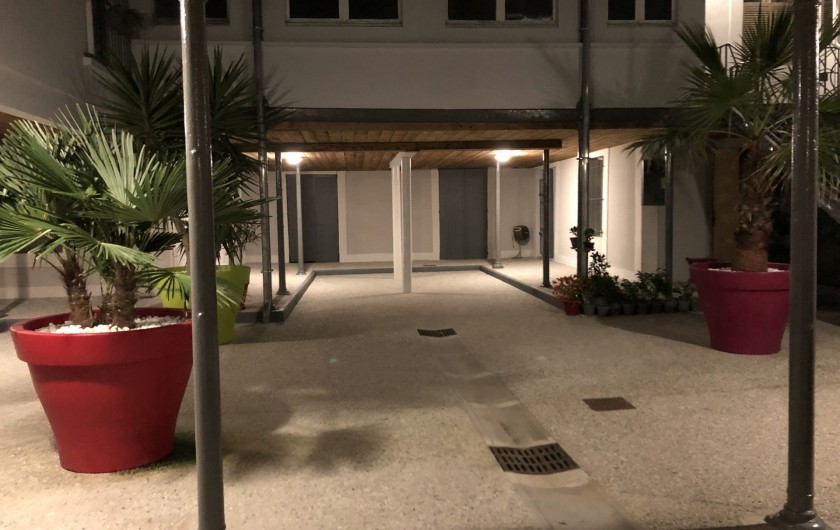 Location de vacances - Appartement à Arcachon - cour intérieure