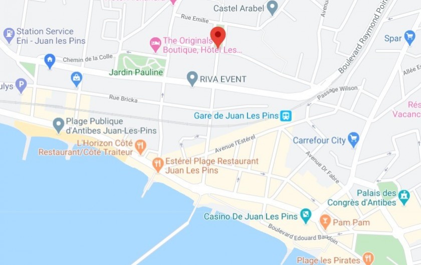 Location de vacances - Appartement à Juan les Pins