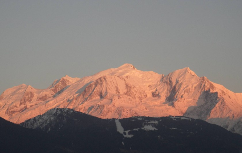 Location de vacances - Villa à Sallanches - Vue Mont-Blanc