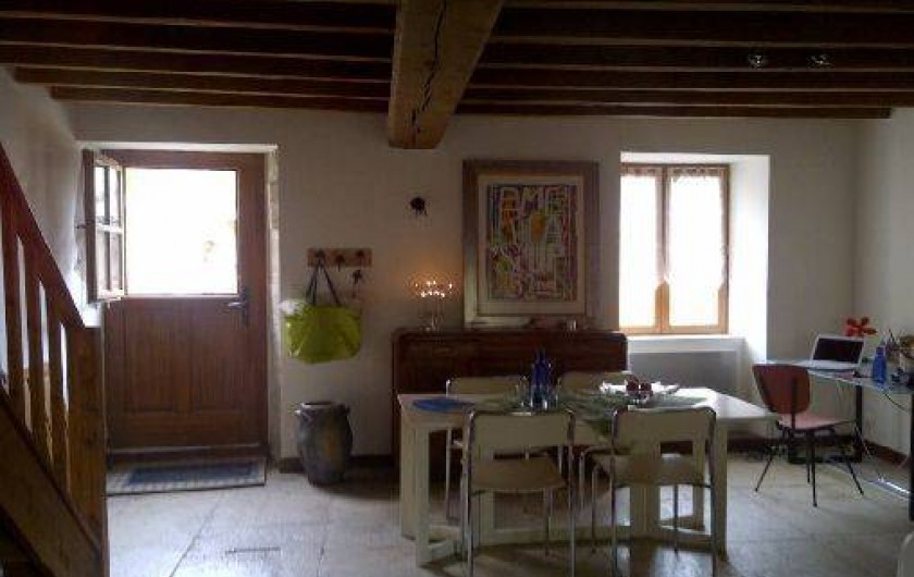 Location de vacances - Maison - Villa à Viserny - salon/salle à manger