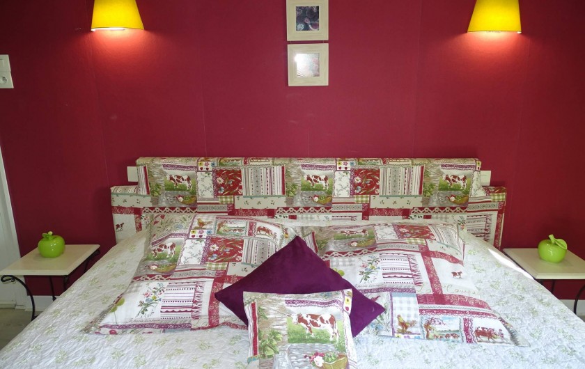 Location de vacances - Chambre d'hôtes à Bréville-les-Monts - chambre Campagne  lits jumeaux