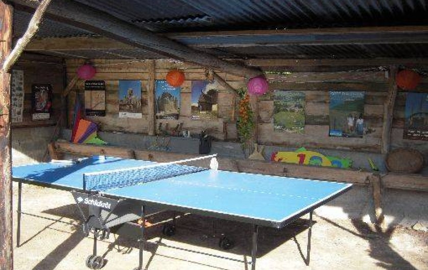 Location de vacances - Gîte à Beauval-en-Caux - salle de jeux extérieure