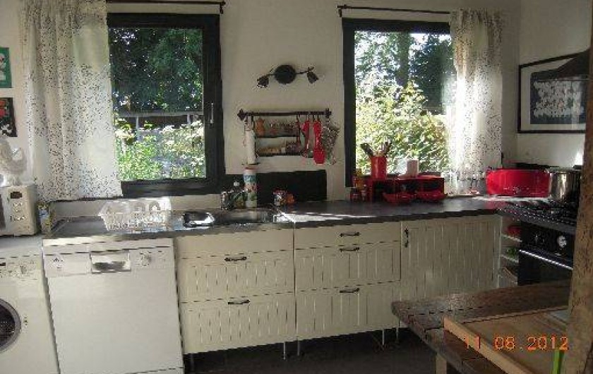 Location de vacances - Gîte à Beauval-en-Caux - gîte "les pommiers" cuisine tout équipée