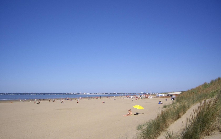 Location de vacances - Appartement à Saint-Brevin-les-Pins - Location Vacances Saint-Brevin l'Océan : Grande Plage de sable fin avec dunes