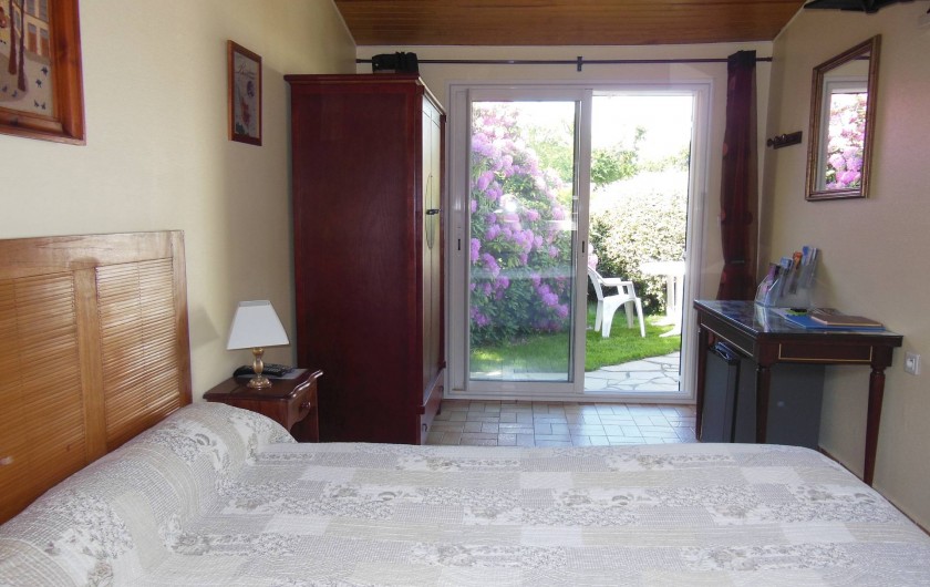 Location de vacances - Chambre d'hôtes à Gujan-Mestras - Vue de la fenêtre de la chambre