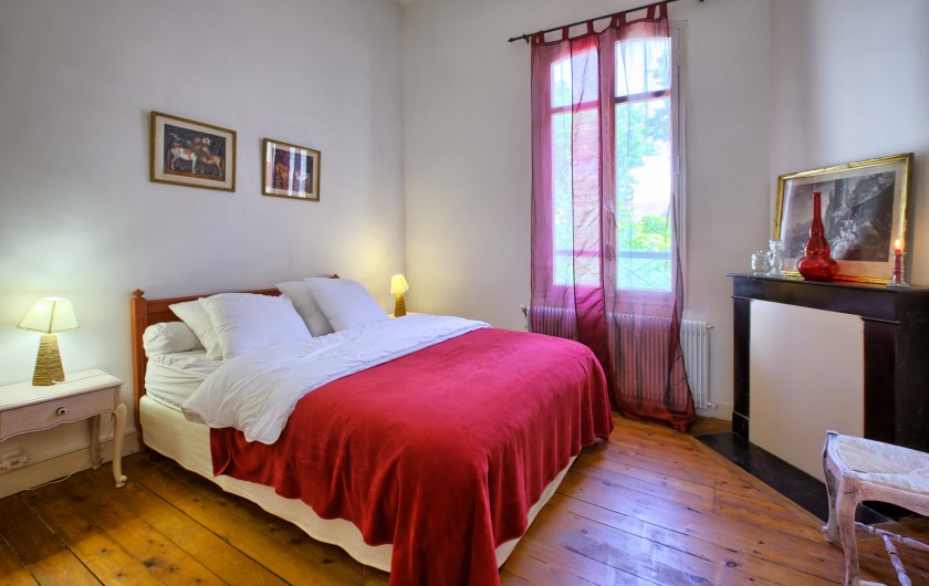Location de vacances - Villa à Arcachon - chambre parentale avec lit en 160