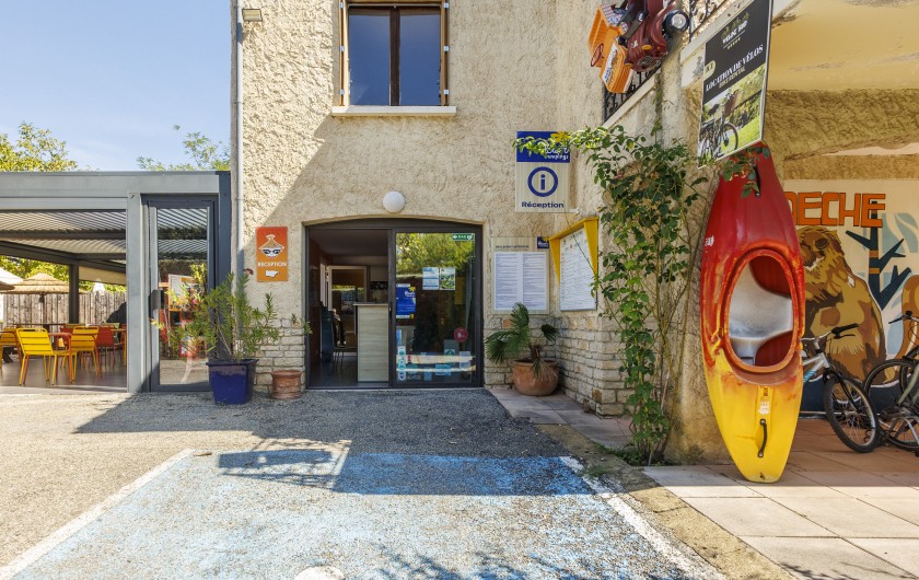 Location de vacances - Gîte à Ruoms - Accueil Camping les paillotes