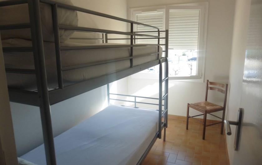 Location de vacances - Appartement à Le Grau d'Agde - petite chambre