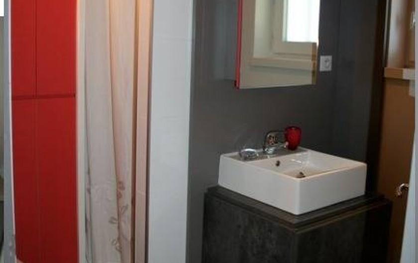 Location de vacances - Appartement à Gresse-en-Vercors - salle de bain rc