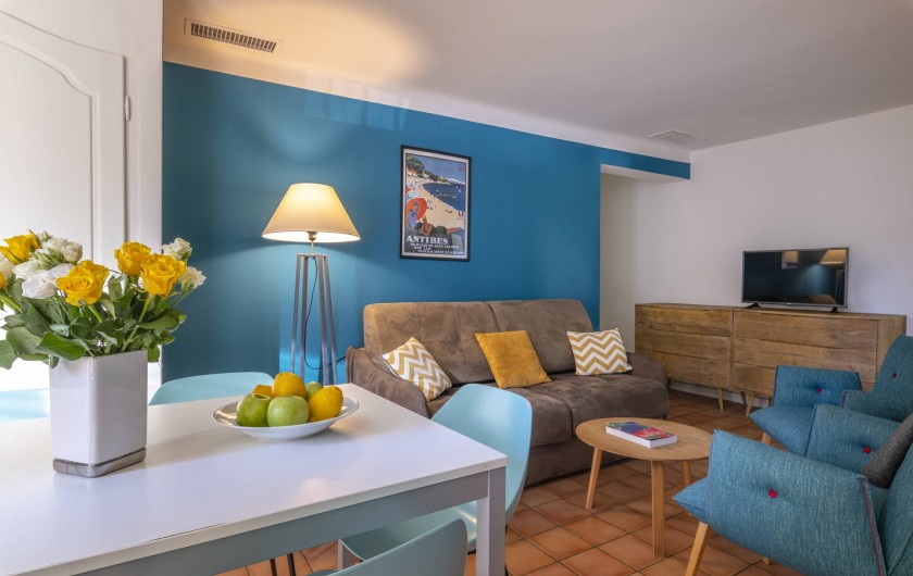 Location de vacances - Appartement à Rayol-Canadel-sur-Mer - Appartement avec un accès direct à la plage jusqu’à 6 pers