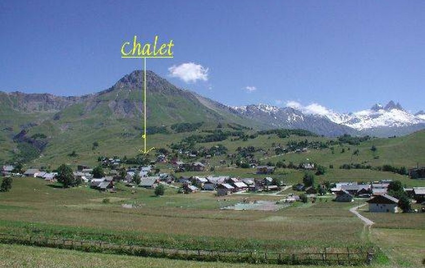 Location de vacances - Chalet à Albiez-Montrond