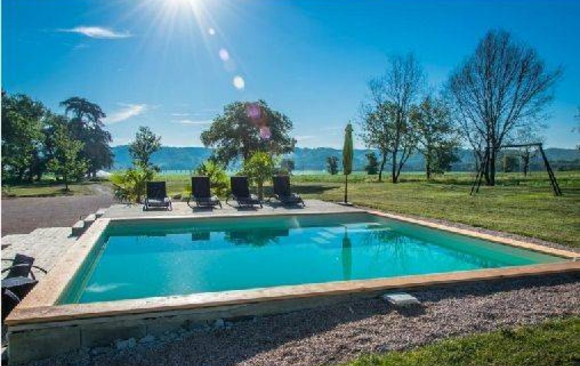Location de vacances - Villa à Berdoues - piscine