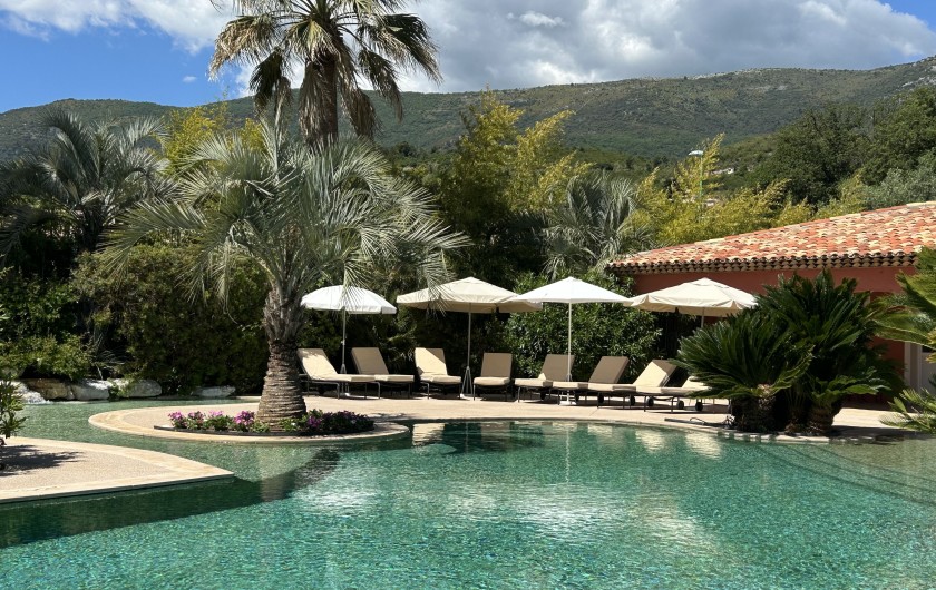 Location de vacances - Villa à Carros - Magnifique piscine-lagon