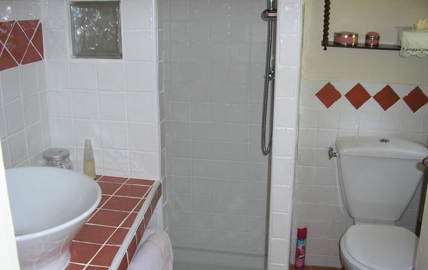 Location de vacances - Maison - Villa à Vitry-aux-Loges - salle de douche de la  chambre 1