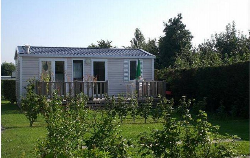 Location de vacances - Bungalow - Mobilhome à Verlincthun - mobil home  dans camping calme, verdoyant , campagne et mer proche Hardelot.