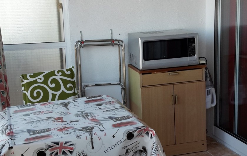 Location de vacances - Appartement à Cambrils - Terrasse - véranda