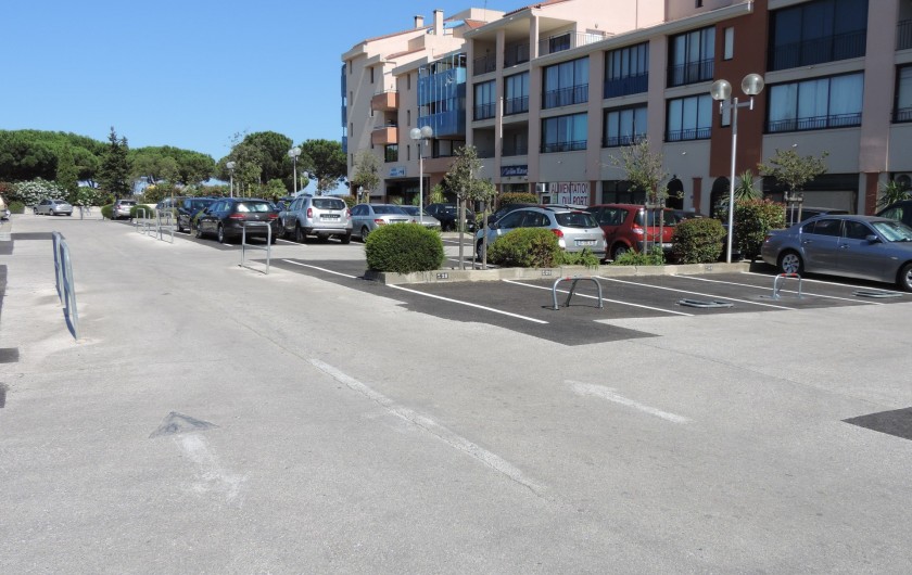 Location de vacances - Appartement à Argelès-sur-Mer - Emplacement de parking