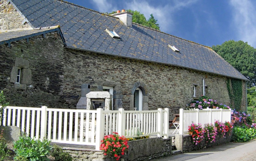 Location de vacances - Gîte à Saint-Igeaux - façade nord