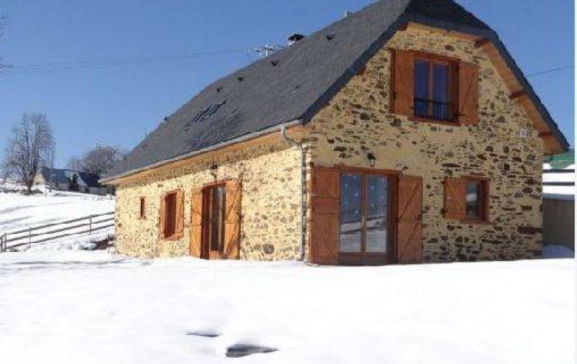 Location de vacances - Maison - Villa à Astugue - Bergerie sous la neige