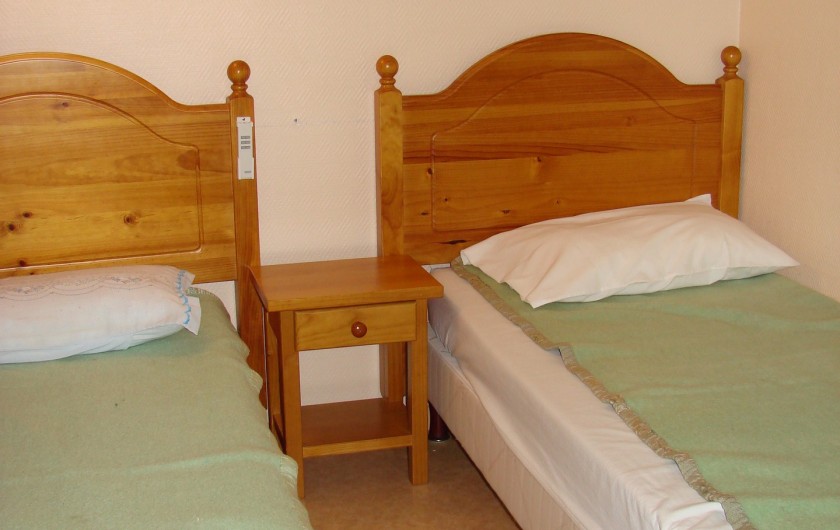 Location de vacances - Appartement à Guchen - Chambre avec 2 lit jumeaux