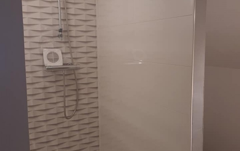 Location de vacances - Gîte à Bournezeau - salle de douche avec wc chambre berbere
