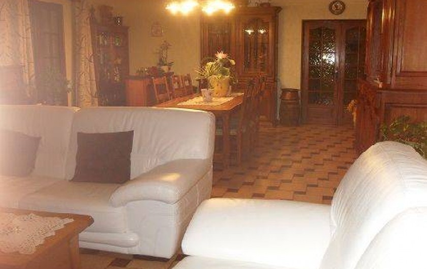 Location de vacances - Villa à Cabasse - séjour salle à manger 40m²
