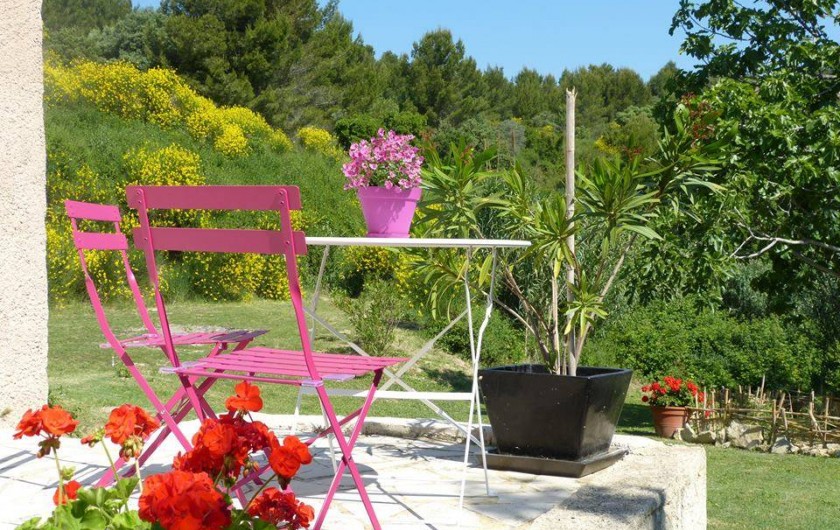 Location de vacances - Villa à Istres - Terrasse réservée aux clients