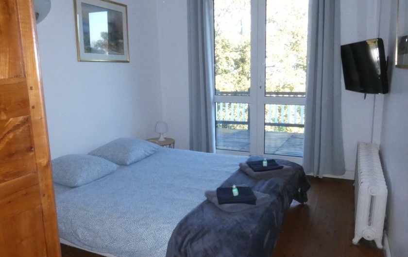 Location de vacances - Villa à Quiberville - Chambre N° 3 : 1er Etage avec douche + wc+lavabo