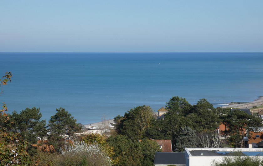 Location de vacances - Villa à Quiberville - Vue sur mer du 1er Etage