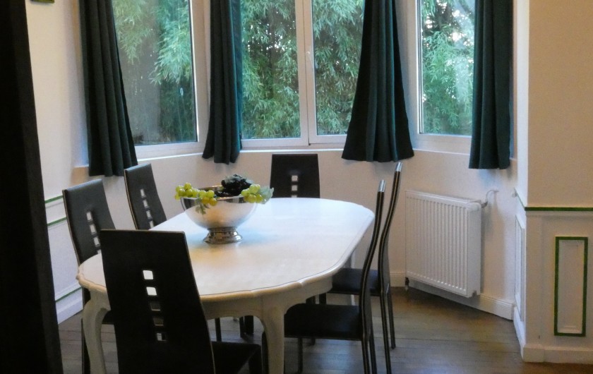 Location de vacances - Villa à Quiberville - Petite salle à manger côté petite cuisine
