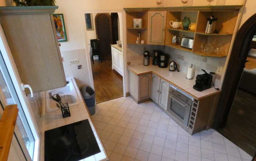 Location de vacances - Villa à Quiberville - Petite cuisine accolée à la petite salle à manger